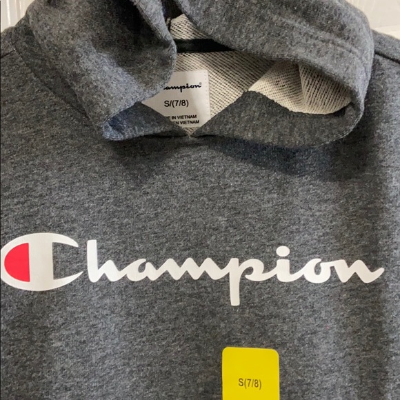 Champion Youth French Terry Pullover Hoodie - Picture 4 of 7